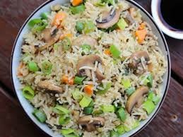 Mushroom Fried Rice