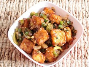 Paneer Manchurian (dry / Gravy)